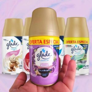 Glade Aromatizador de Ambiente Automático, Glade Refil, Odorizador de Ambiente, Frutas e Flores Vibrantes, 269ml