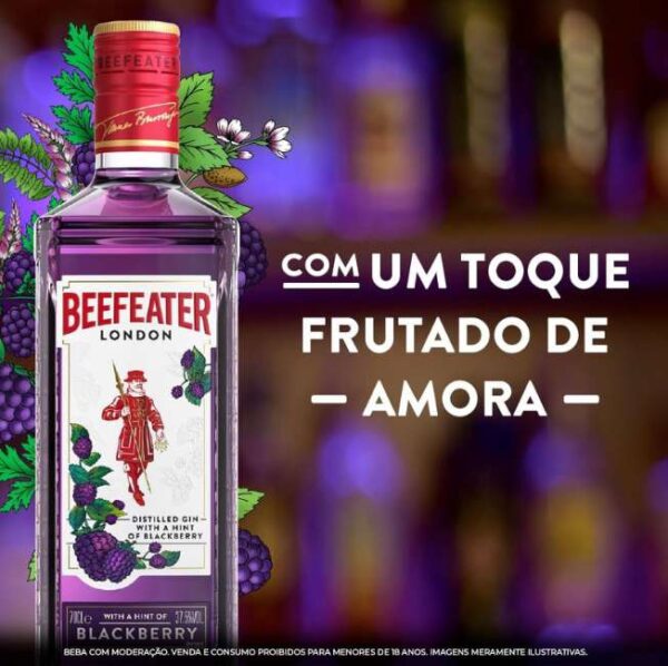 Gin Inglês Beefeater Blackberry Garrafa 700ml