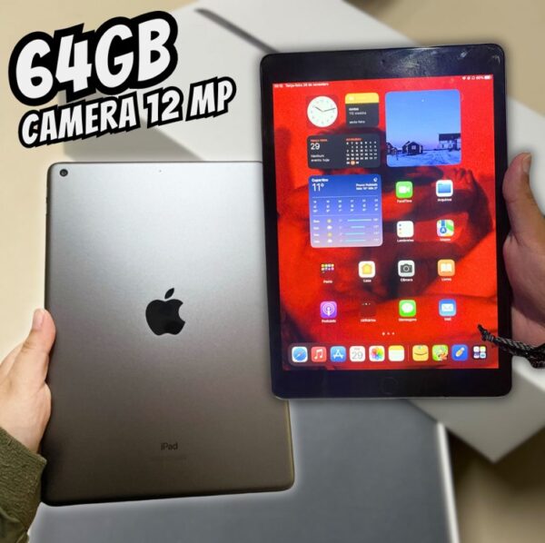 iPad da Apple (9a geração): Com chip A13 Bionic, tela Retina de 10,2 polegadas, 64