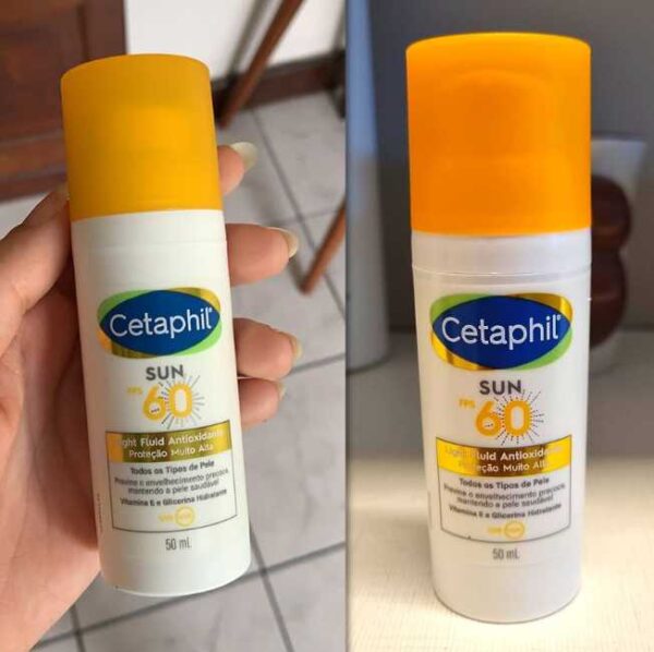 Cetaphil Sun Fps 60 Protetor Solar Facial Antioxidante Sem Cor 50ml