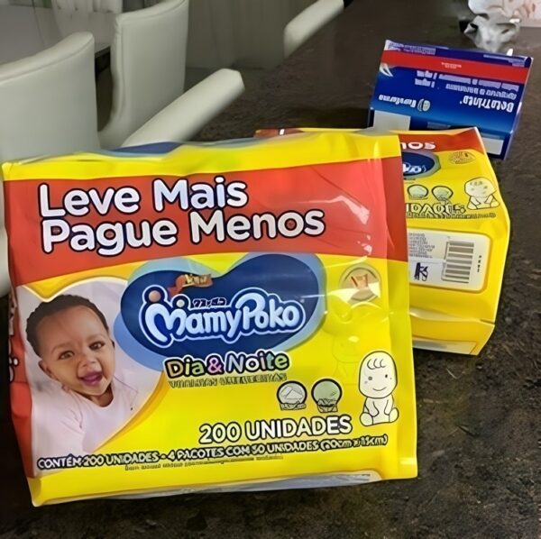 MamyPoko Lenços Umedecidos Dia&Noite 200 Unidades