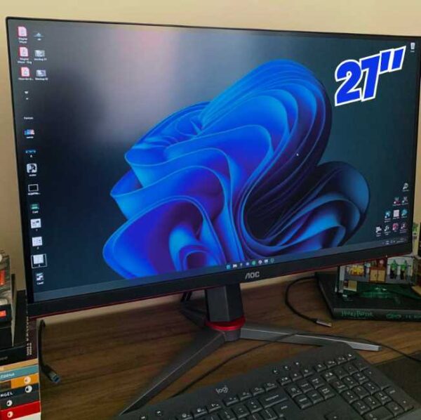 Monitor Gamer AOC HERO QUAD 27" 155Hz QHD 1440p 1ms AMD FreeSync Q27G2